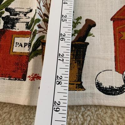 1969 Calendar Tea Towel Sugar & Spice Hand Towel