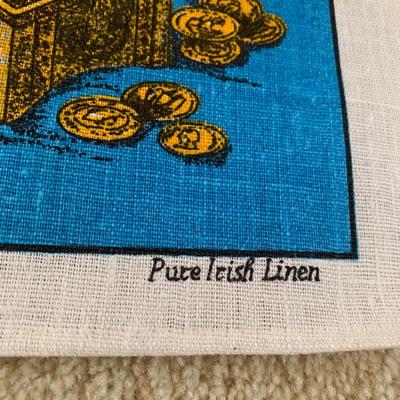 Dunmoy Pure Irish Linen Tea Towel Bermuda Dish Hand Towel SHIPS FREE
