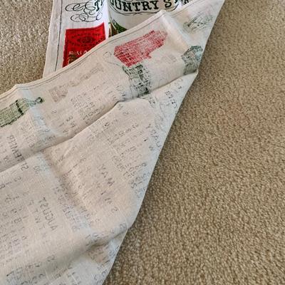1968 Country Store by Penny Saved Stricklands Tea Towel SHIPS FREE
