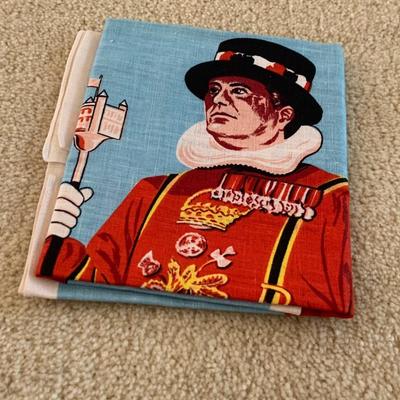 Vintage Beefeater by Blackstaff Irish Linen Towel SHIPS FREE