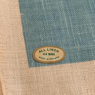 Vintage Beefeater by Blackstaff Irish Linen Towel SHIPS FREE