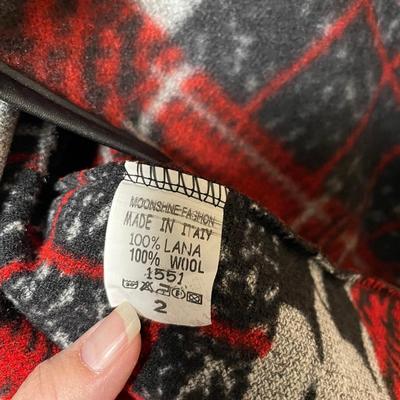 Italian wool Jacket Size 2X