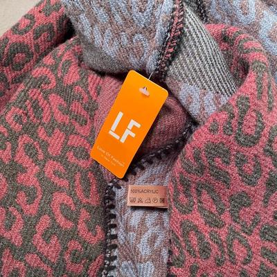 One size animal print wrap