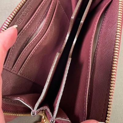 Michael Kors patent leather wallet