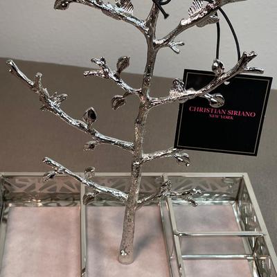 Silver colored jewelry organizers New!