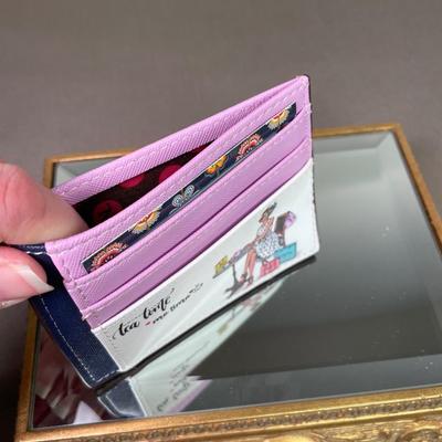 NIB nicole lee Wristlet, card holder and keychain set