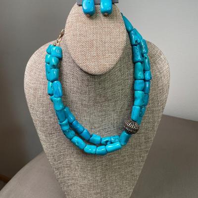 Barse Sea Bamboo Coral Necklace set