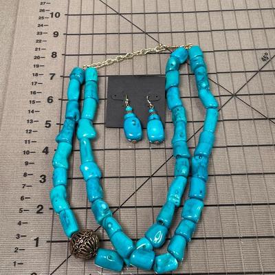 Barse Sea Bamboo Coral Necklace set