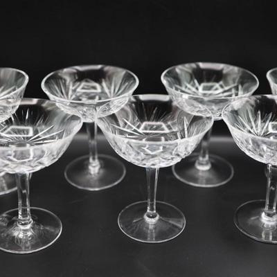 Champagne Sherbet Stemmed Glasses