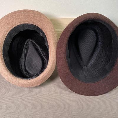 2 Fedora hats for Women