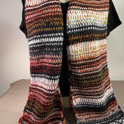 Frey and Co knit scarf New