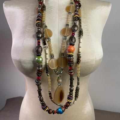 3 long Chico’s Necklaces