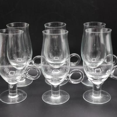 Vintage Pedestal Glass Goblets
