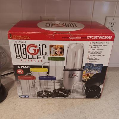GENTLE USED 17 PIECE MAGIC BULLET EXPRESS
