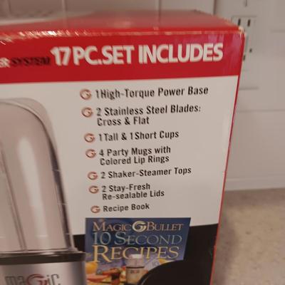 GENTLE USED 17 PIECE MAGIC BULLET EXPRESS