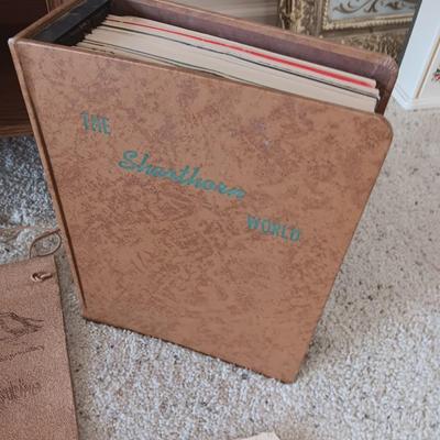 MANY 1960'S SHORTHORN WORLD MAGAZINES, LEATHER CALENDAR AND MORE