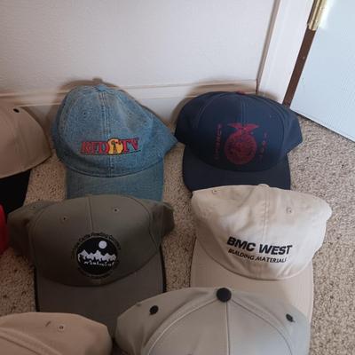 GREAT SELECTION OF BALL CAPS IN GOOD SHAPE
