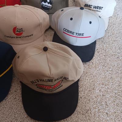 GREAT SELECTION OF BALL CAPS IN GOOD SHAPE