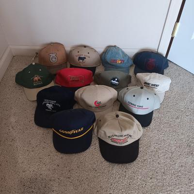 GREAT SELECTION OF BALL CAPS IN GOOD SHAPE