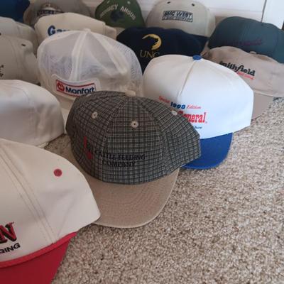 GREAT SELECTION OF BALL CAPS IN GOOD SHAPE
