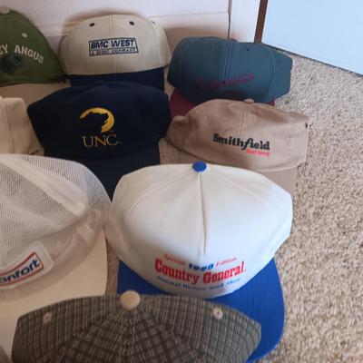 GREAT SELECTION OF BALL CAPS IN GOOD SHAPE