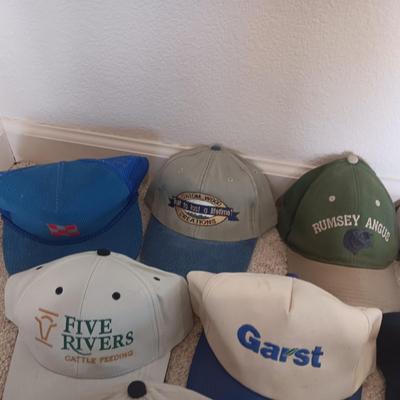 GREAT SELECTION OF BALL CAPS IN GOOD SHAPE