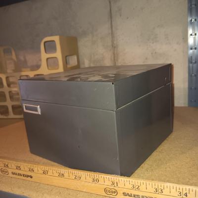 2 DRAWER FILING CABINET AND FILING BOXES