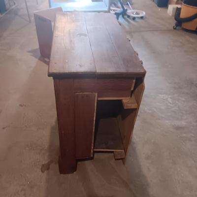 ANTIQUE CABINET WINTER PROJECT, CORNER WALL HUNG SHELF AND A CRATE