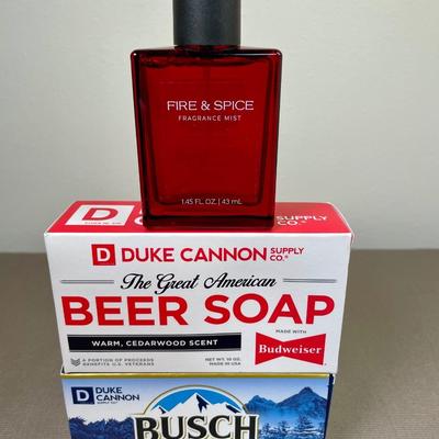 Men’s fragrance and Beer Soap