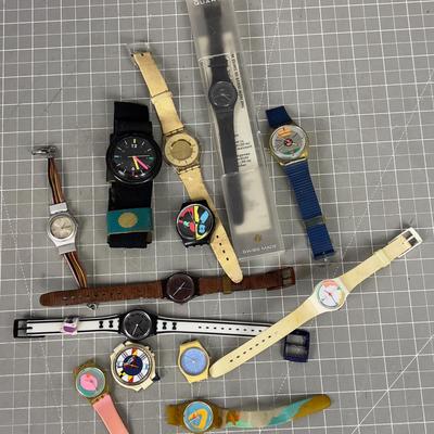 Lot of Swatch Watches 