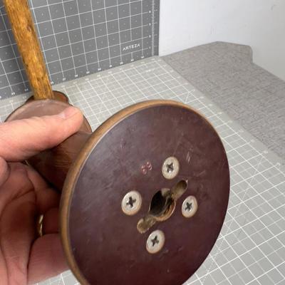 (5) Smaller Antique SPOOLS 