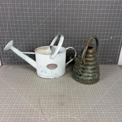 2 Watering Cans 