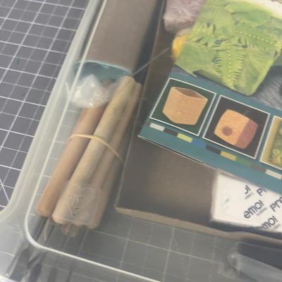 Crafting / Sculpting CLAY, tools for molding  and Other Crafting Items. 