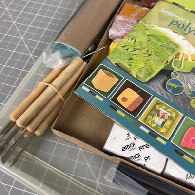 Crafting / Sculpting CLAY, tools for molding  and Other Crafting Items. 