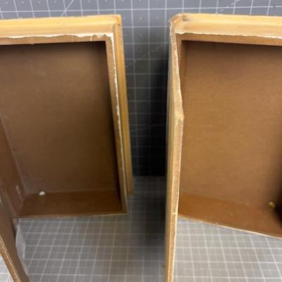 Book Boxes - You can hide your unmentionables in there! 