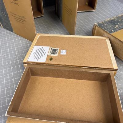 Book Boxes - You can hide your unmentionables in there! 