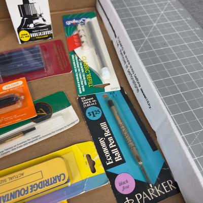 Pen & Pencils Accessories; Lead, Ink Etc. 