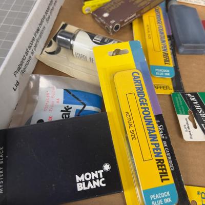 Pen & Pencils Accessories; Lead, Ink Etc. 
