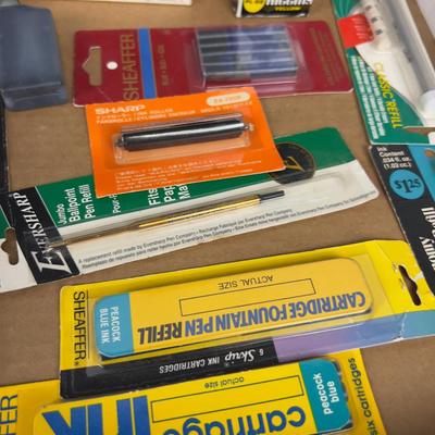 Pen & Pencils Accessories; Lead, Ink Etc. 