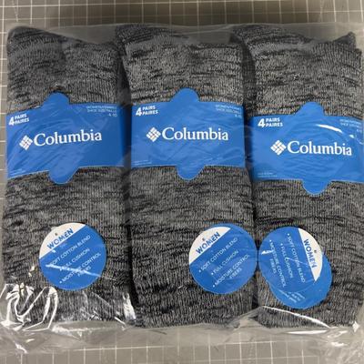 Columbia Black Socks Women's 