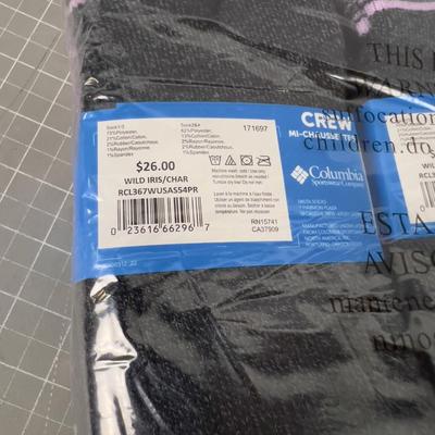 Columbia Wild IRIS (Purple) Socks 