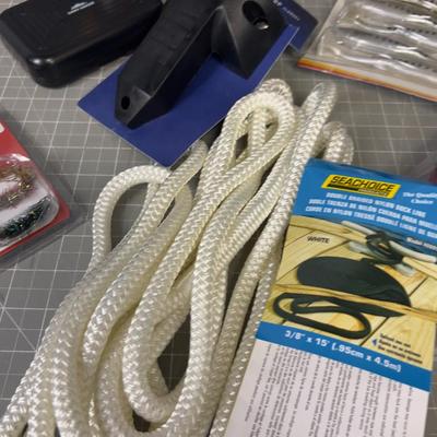 Fishing and Boat Items, Mixed Lot