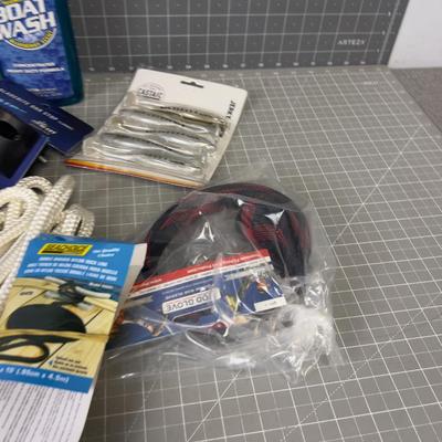 Fishing and Boat Items, Mixed Lot