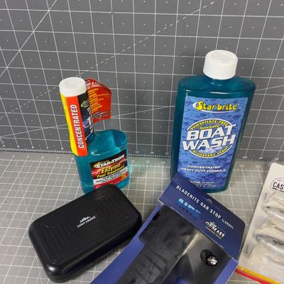 Fishing and Boat Items, Mixed Lot