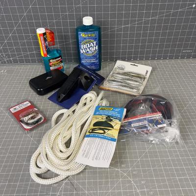 Fishing and Boat Items, Mixed Lot