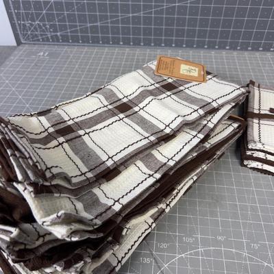 NEW Sets of Dish Towels and Dish Rags 