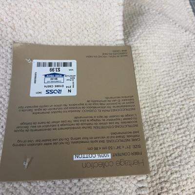 2 NEW Cotton Accent Rugs 