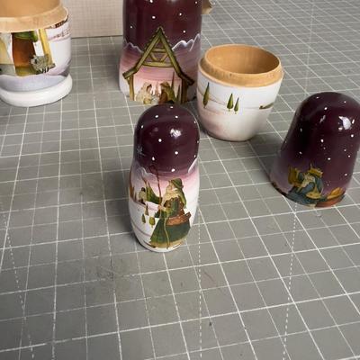 Nativity Nesting Dolls