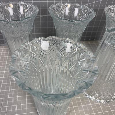 Glass Vases (5) 