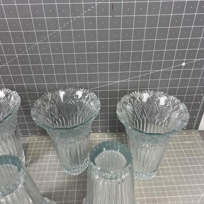 Glass Vases (5) 